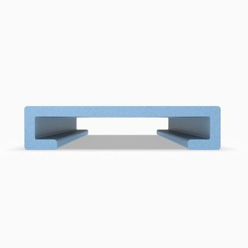 Profilé en UHMW-PE - P158 series - Movexii - en titane / en C / extrudé