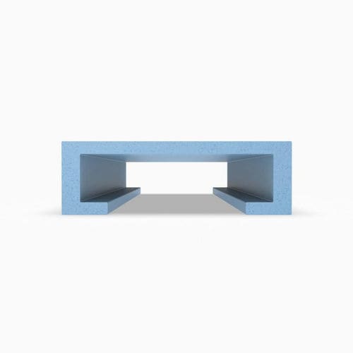 Profilé en UHMW-PE - P1371 series - Movexii - de titane / en C / extrudé
