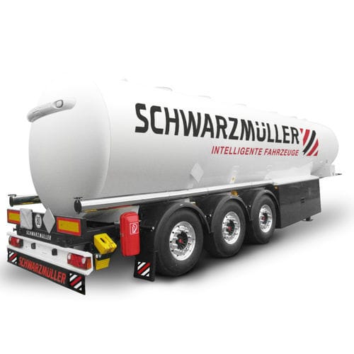 Semi-remorque citerne - Schwarzmüller Gruppe - pour carburant / à 3 essieux / tractée