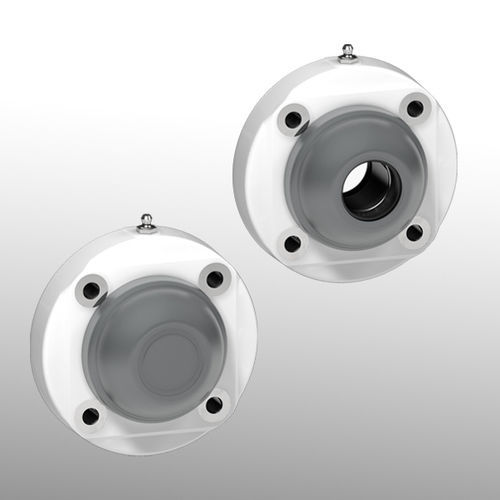 Support de palier en polypropylène - UCFC 207 C - Tecom - en PA / en NBR / en laiton nickelé