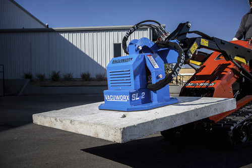 Palonnier à ventouse pour plaque de béton - SL 2 - Vacuworx Global LLC - pour dalles en pierre / pour la construction / hydraulique