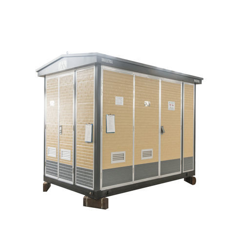 Sous-station préfabriqué - YB&pound;-12/0.4-&pound; - Ximai Electric (Wuhan) Co.,Ltd - mobile / isolé au gaz / pour distribution électrique