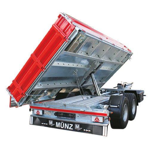 Benne de camion en acier - TDK-L series - Münz Fahrzeugbau GmbH & Co. KG - trois voies / à 2 essieux