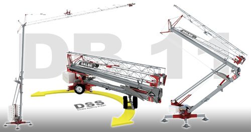 Grue mobile - DB 11 Dalbetta - GRU DALBE - à montage automatisé / pour la maintenance / électrique