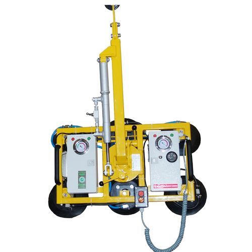 Palonnier à ventouse pour plaque de verre - DSK2-12V - Norbert Wienold GmbH - électrique / sur batterie / rotatif