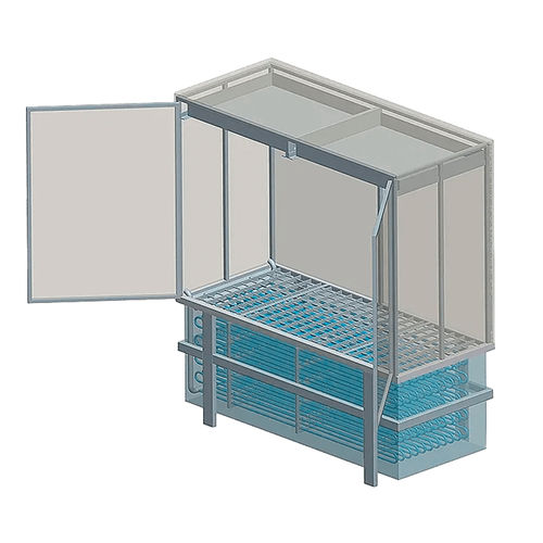 Refroidisseur d'eau - TALLERES FARRAÚS sl. - pour fruits et légumes / en inox / rapide