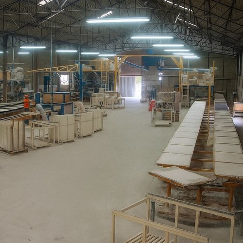 Ligne de production d'éléments en plâtre - TALLERES FARRAÚS sl. - automatique