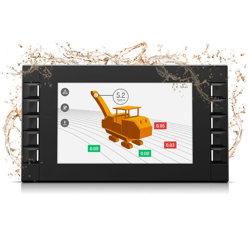 Panel PC à écran tactile multi-points - CCpilot V710 - CrossControl AB - à écran tactile capacitif PCAP / rétroéclairage à LED / IPS LCD