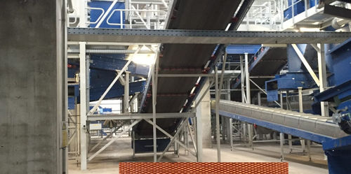 Courroie plate - CVBtech Conveyor belt technologies - en métal / en caoutchouc / en tissu