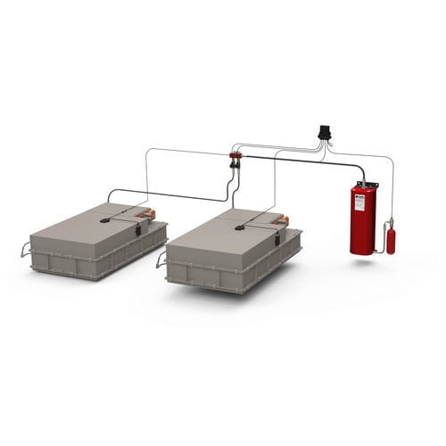 Capteur de gaz CO - Dafo Vehicle Fire Protection AB - pour automobile / CAN Bus / d'emballement thermique
