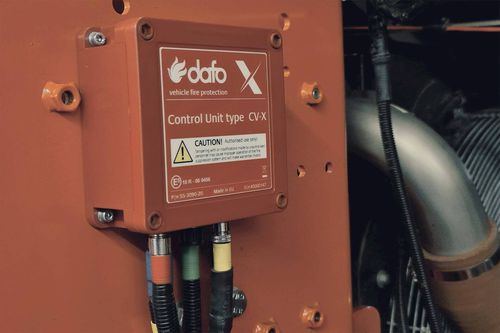 Unité de contrôle de sécurité - CV-X - Dafo Vehicle Fire Protection AB - intelligente