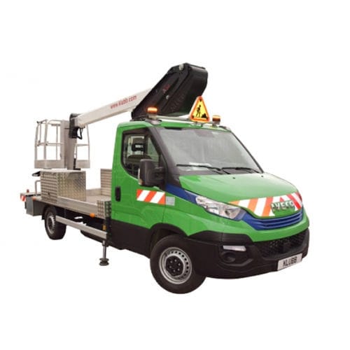 Nacelle télescopique montée sur camion - K32GAZ - KLUBB - d'extérieur / pour applications multiples