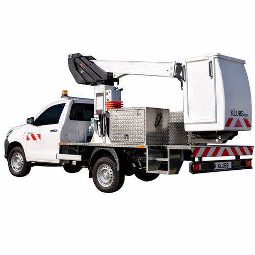 Nacelle télescopique mobile - KL26 HiLux - KLUBB - sur camion / alimentée par batterie / à gaz