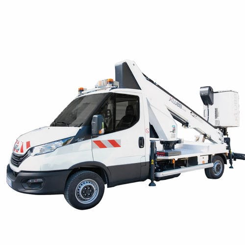 Nacelle télescopique sur camion - PT160E - KLUBB - à gaz / d'extérieur / pour camion