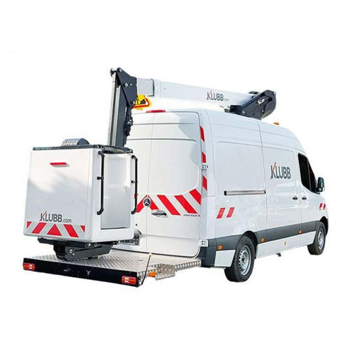 Nacelle télescopique montée sur fourgon - KL38P - KLUBB - à gaz / pour applications multiples