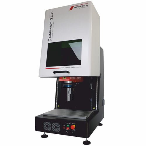 Système de marquage laser - Compact 200  - SPIROLA Elektronik GmbH - de plaques signalétiques / pour data-matrix / de code-barres