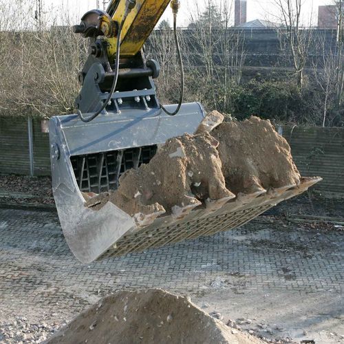 Godet cribleur - Dappen Werkzeug & Maschinenbau GmbH - pour pelle hydraulique / à 6 dents