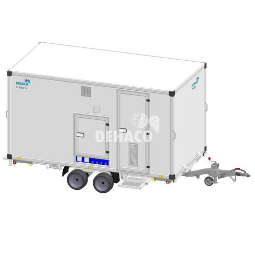 Unité de décontamination d'eau - C4000 E - Dehaco B.V. - au peroxyde d'hydrogène / mobile