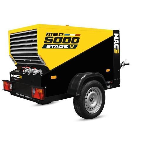 Compresseur mobile - MSP5000 - MAC3 - centrifuge / d'air / diesel