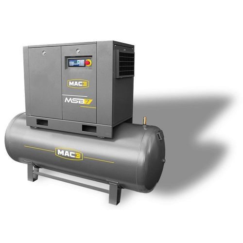 Compresseur à vis - MSB series - MAC3 - d'air / électrique / stationnaire