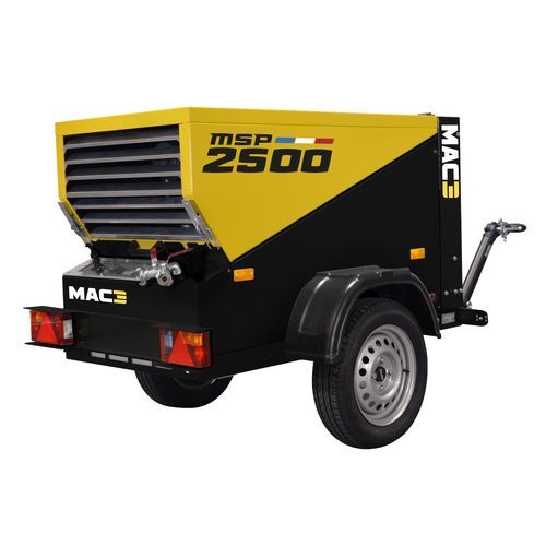 Compresseur mobile - MSP series - MAC3 - centrifuge / d'air / diesel