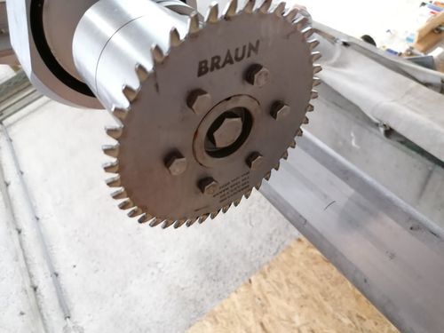Coupe-tube en acier inoxydable - BRAUN Rückbautechnologien GmbH - interne