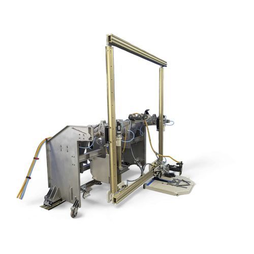 Système de bras de support pour scie - BRAUN Rückbautechnologien GmbH - sur rail