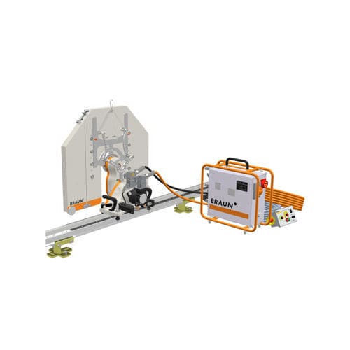 Scie circulaire - Titan Light - BRAUN Rückbautechnologien GmbH - pour béton / compacte / pivotante