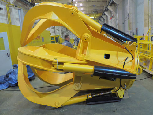 Grappin orange peel - Brunnhuber Krane GmbH - hydraulique