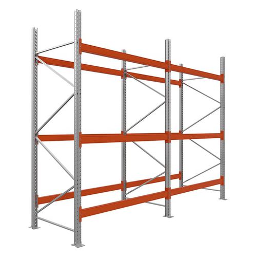 Rayonnage à palettes - W.S. Worldwide Shelving GmbH - pour entrepôt de stockage / réglable / modulaire