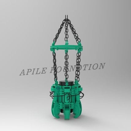 Brise-pieux hydraulique - APFPB219A Series - Apile Foundation Equipment Co., Ltd.