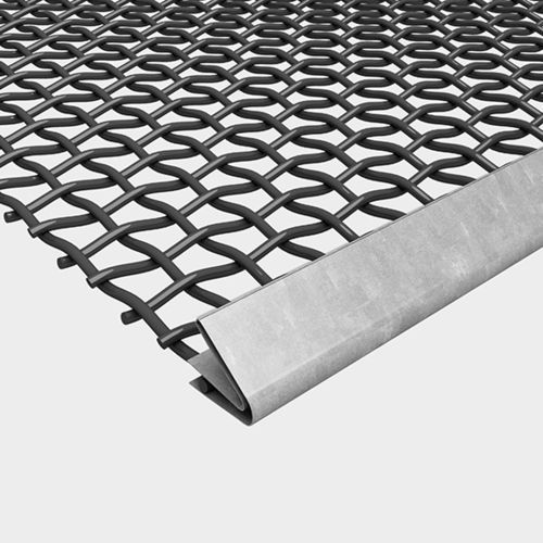 Grille tissé - Anping County Anpeng Wire Mesh Filter Equipment Co., Ltd. - tamisage / à maille carrée / rigide