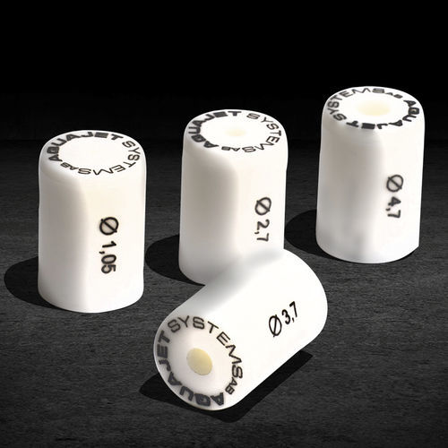 Buse pour eau - Aquajet Systems AB - de nettoyage / à jet rectiligne / en céramique