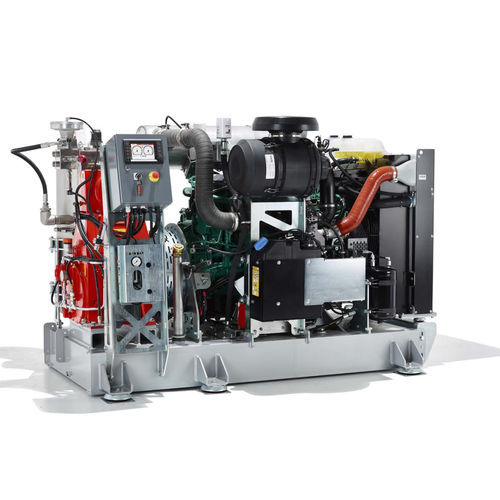 Pompe montée en skid - Aqua Skid 270 - Aquajet Systems AB - à eau / diesel / auto-amorçante
