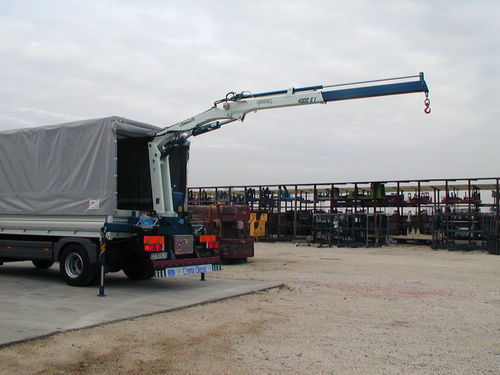 Grue fixe - 4000 E - Cormach S.r.l. - à flèche / pour applications marines / de levage