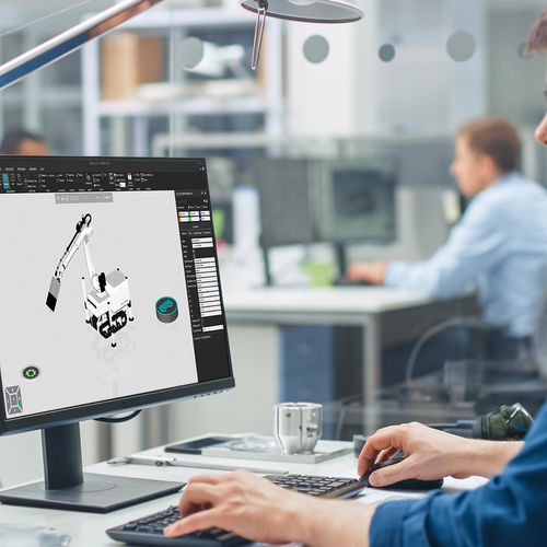 Logiciel de simulation - Baubot GmbH - de CAO / de visualisation / d'analyse