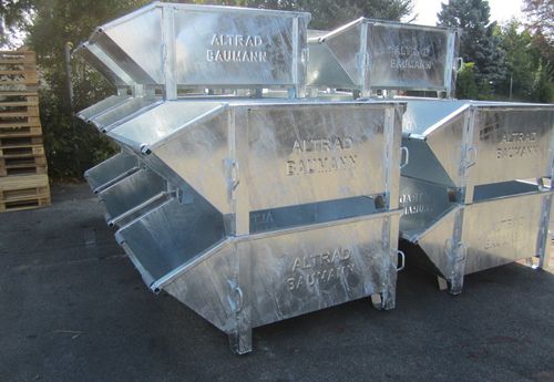 Conteneur IBC en inox - ALTRAD Baumann GmbH - de stockage / de transport / empilable