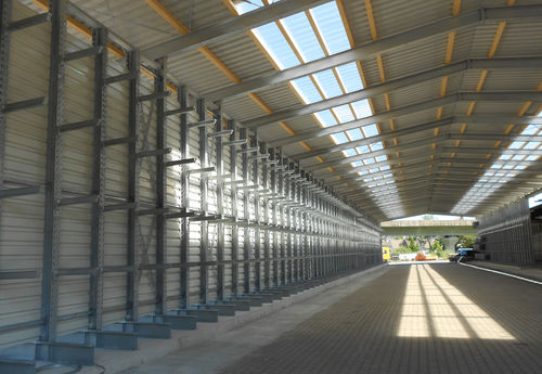 Rayonnage pour matériau de construction - Maxi-Pack - ALTRAD Baumann GmbH - d'atelier / pour entrepôt de stockage / cantilever