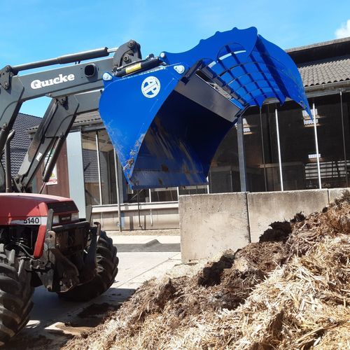 Godet grappin - PG series - AP Machinebouw B.V. - pour chargeuse / à 6 dents