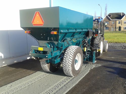 Dumper à roues - LD series - AP Machinebouw B.V. - hydraulique / à déchargement frontal / large
