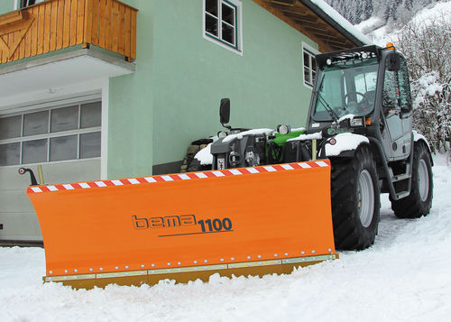 Déneigeuse large - bema 1100 - bema GmbH Maschinenfabrik - porté
