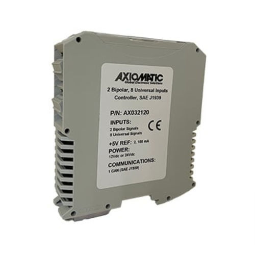 Automate programmable sur rail DIN - AX032120 - Axiomatic Technologies Corporation - à entrées numériques / entrées analogiques / à 8 E