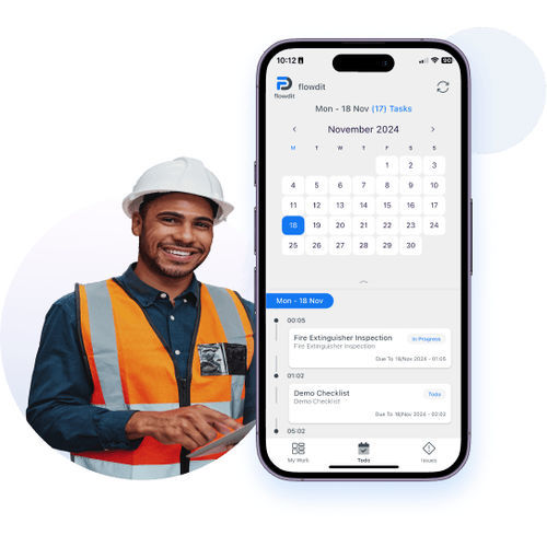 Application mobile d'automatisation - Task Management - flowdit - de gestion / de création / d'inspection