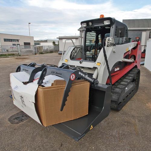 Pince de manutention et compactage pour bâtiment - PLI series - C&F srl - pour l'industrie