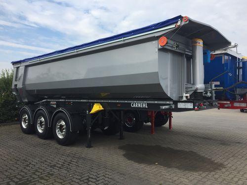 Semi-remorque de chantier - Carnehl Fahrzeugbau GmbH & Co. KG Pattensen GmbH & Co. KG - à 3 essieux / à 2 essieux / tractée