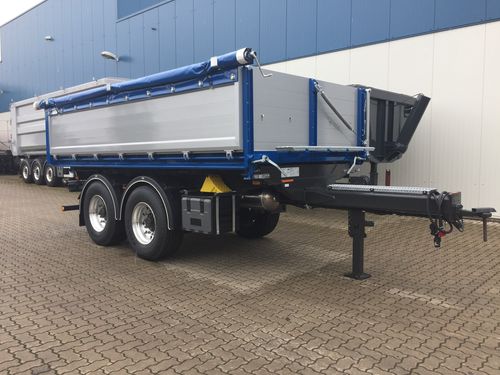 Remorque benne - Carnehl Fahrzeugbau GmbH & Co. KG Pattensen GmbH & Co. KG - pour matériel industriel / tandem / tractée