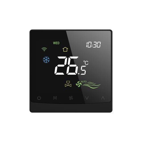 Thermostat programmable - BC105W-4D - Beijing Breeze Technology Co.,Ltd - mural / à membrane affleurante / montage en surface