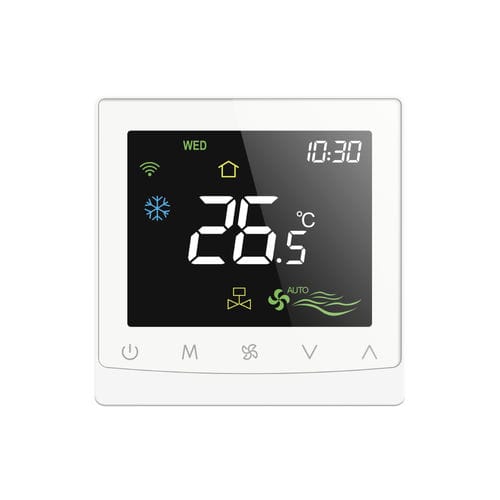 Thermostat programmable - BC105W-4ED - Beijing Breeze Technology Co.,Ltd - mural / montage en surface / 240 Vca