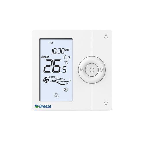Thermostat réglable - BC103-4EDM - Beijing Breeze Technology Co.,Ltd - mural / montage en surface / 240 Vca