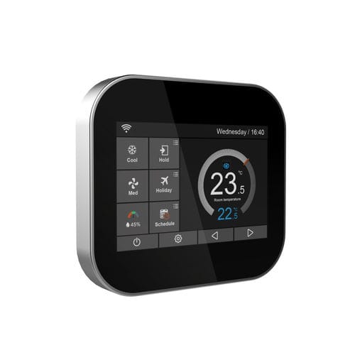 Thermostat programmable - BC107-4DM - Beijing Breeze Technology Co.,Ltd - mural / à membrane affleurante / montage en surface